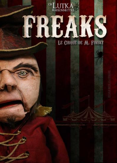 Affiche freaks lutka marionnettes bis