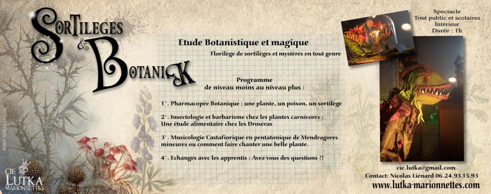 Information sortilege et botanique verso