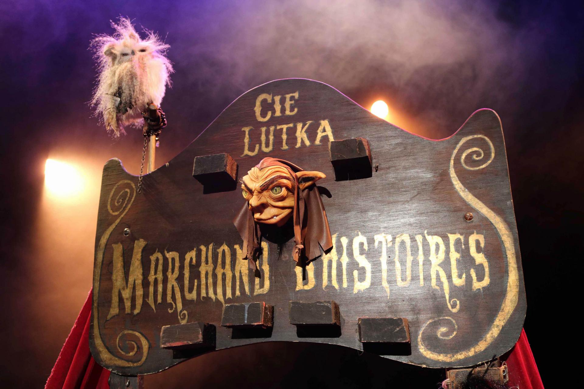 Marchand d'hsitoires Cie Luta Marionnettes