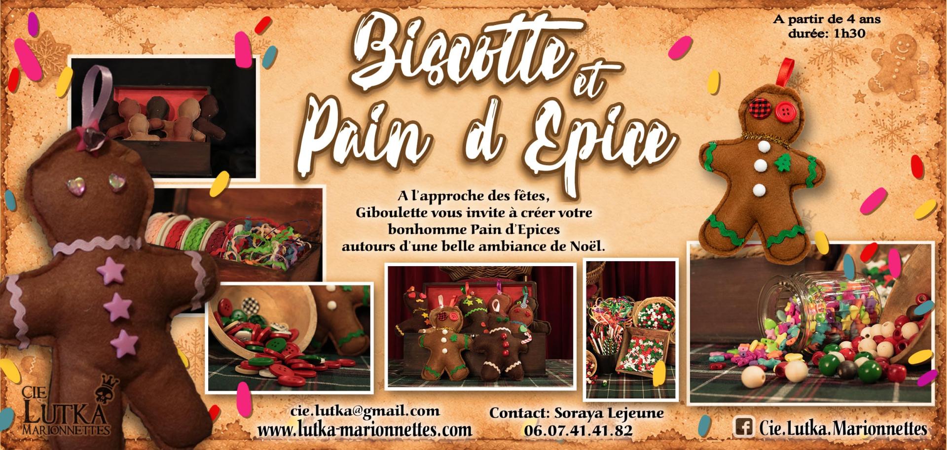 Cie lutka biscotte et pain d epice plaquette